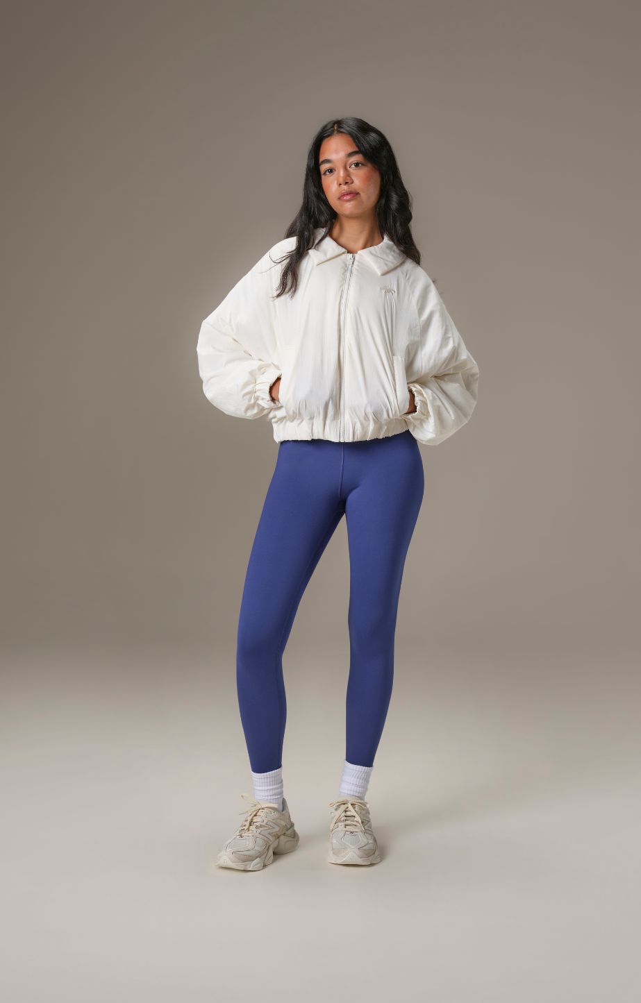 Women wearing new balance clothing 